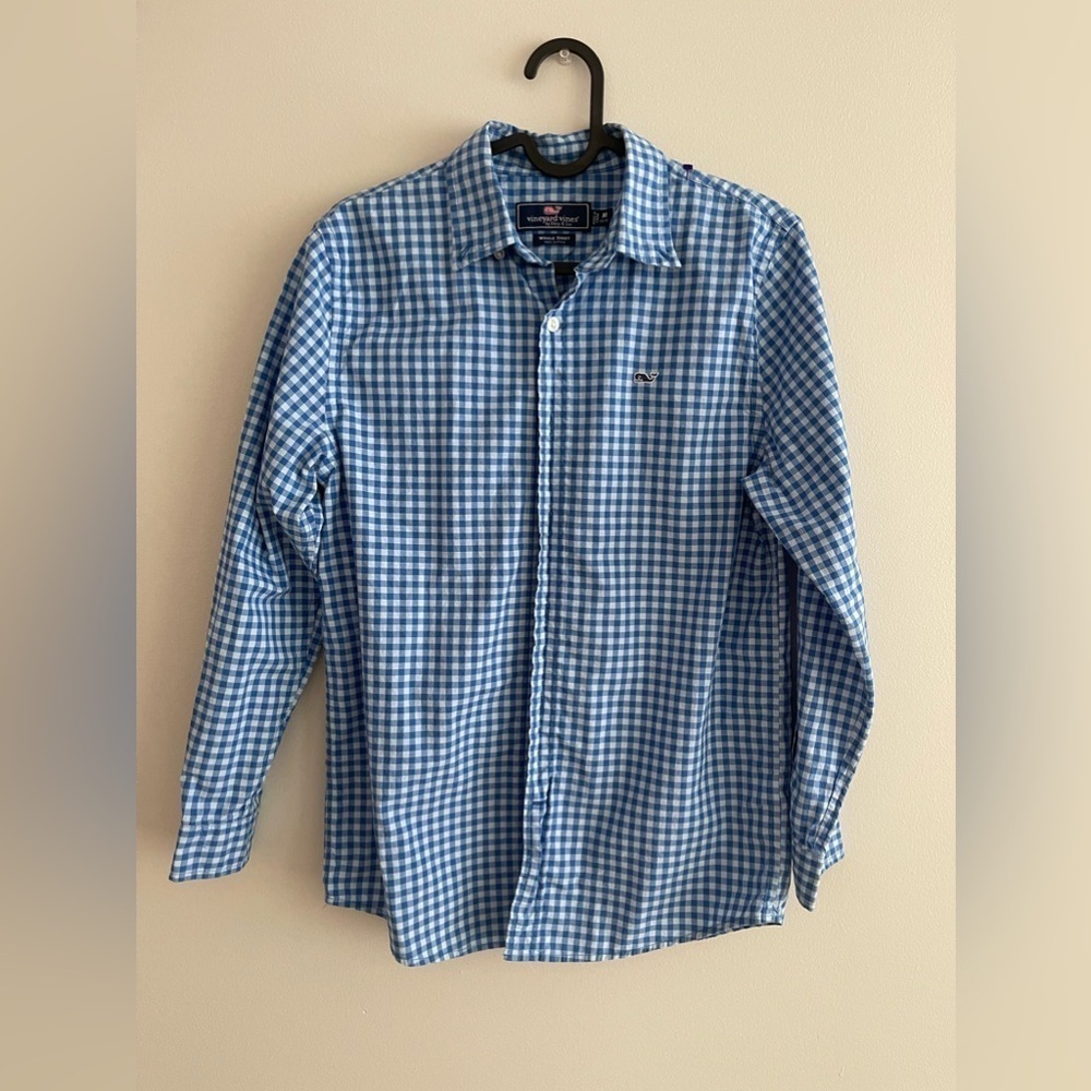 Vineyard‎ Vines big kid button down dress shirt M (12-14)
